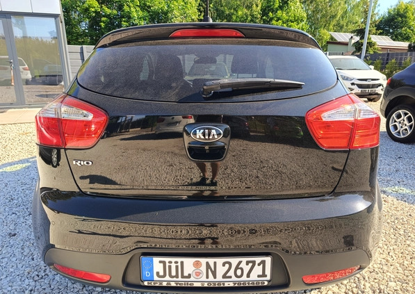 Kia Rio cena 26400 przebieg: 124184, rok produkcji 2014 z Łask małe 631